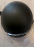 青霄 安全头盔 标准款 新国标 3C认证 抗冲击包裹式防护 电男动女四季车骑通用 黑色透明镜片 实拍图