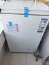 海尔（Haier）100L单温冰柜小型家用小冰柜商用减霜一级能效冷藏冷冻转换深冷冷柜小冰箱BC/BD-100GHW9D国家补贴 实拍图