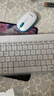 罗技（Logitech）MK245 Nano 键鼠套装 无线键鼠套装 办公键鼠套装 紧凑型 可调支架 带无线2.4G接收器 白 实拍图
