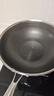 炊大皇 炒锅 304不锈钢炒菜锅煎锅 平底不粘炒锅32cm 可立可视盖不挑灶 实拍图