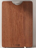 十八子作 乌檀木整木切菜板家用加厚大号砧板ZBL005（40x27x2.5cm） 实拍图