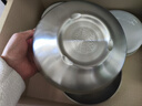 美厨（MAXCOOK）304不锈钢碗 大汤碗双层隔热 餐具面碗22CM MCWA106 实拍图
