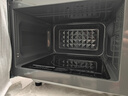 美的（Midea）家用变频微波炉平板式易清洁 800W微波速热 一键智能菜单 钻石背板 微晶面板加热20L（PM20M2） 实拍图