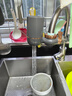 美的（Midea）净水器水龙头过滤器家用自来水滤水器直饮前置过滤器厨房卫生间通用除水垢除余氯双出水可清洗滤芯 一机三芯【两年免换滤芯】 实拍图