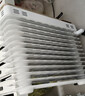美的（Midea）【金缕衣】取暖器家用/电暖器/电暖气/加湿烘衣/13片全屋取暖器/节能电热油汀取暖器NY2213-18GW 实拍图