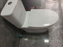 惠达（HUIDA）脲醛抗菌抽水马桶家用大冲力节水虹吸式坐便器白天鹅HDC6360NA 实拍图