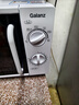 格兰仕（Galanz）平板式小型家用微波炉20升700W精准温控旋钮操作更便捷DG(S0) 实拍图