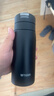 虎牌（TIGER）梦重力轻巧弹盖保温保冷真空户外水杯MCX-A351-KMT磨砂黑色350ml 实拍图