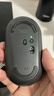 罗技（Logitech）时尚系列 PEBBLE鼠标 无线蓝牙鼠标 办公静音鼠标 女性鼠标对称鼠标 鹅卵石造型 石墨黑 实拍图