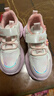 芭比儿童棉鞋女童加绒鞋小学生跑鞋儿童鞋冬季运动休闲鞋DA7027 粉 31 晒单实拍图
