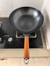 美的（Midea）铁锅炒锅 无涂层精铁炒菜锅煎锅家用燃气灶电磁炉通用礼品 实拍图