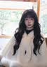 南木熊披肩女外搭气质2025年新款秋冬斗篷高级感新娘结婚毛披肩加厚保暖 白色 实拍图