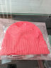 优衣库女装羊绒帽子479253 14 玛瑙红色 均码(46cm) 实拍图