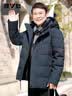 雅鹿中老年羽绒服男加厚2026新款爸爸冬装中长款保暖防寒冬季外套 实拍图