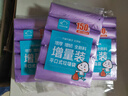 云蕾平口垃圾袋紫色45*50cm150只*3单面1丝家用厨房清洁袋方便收纳袋 实拍图