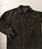优衣库男装女装灯芯绒工装衬衫长袖衬衣休闲复古480295 37 栗色 XL 实拍图