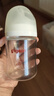 贝亲（Pigeon）玻璃奶瓶宽口径防胀气160ml S号奶嘴 1月+ AA186  实拍图