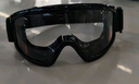 者也 （京仓急速达）全密封护目镜防护眼镜防尘骑行眼镜可带近视镜 黑色防雾 实拍图