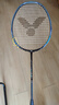 VICTOR威克多羽毛球拍胜利铁锤单拍TK-HMRL EX铁灰蓝5U已穿线附手胶 实拍图