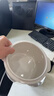 美的（Midea）电炖锅1-2人电炖盅隔水炖锅家用燕窝炖盅陶瓷炖汤盅电炖锅婴儿辅食小炖锅煲汤电炖锅电砂锅煲汤锅 1L 【1L=3碗】不锈钢底锅 带蒸笼DZE1088 实拍图