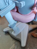 一棵柠檬儿童学习椅自动追背矫正坐姿专用学生座椅家用书桌可升降写字椅子 自动追背_粉色（脚踏+4D扶手） 实拍图