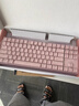 CHERRY樱桃MX 3.0S TKL机械键盘有线游戏电竞键盘 办公电脑键盘 铝合金外壳 侧刻键帽无钢板结构87 粉色 无光 红轴 实拍图