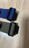 拓路者户外登山裤腰带男女运动轻量便捷塑料卡口编织腰带 深海蓝 实拍图