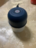 绞肉机小型打蒜器家用绞蒜切蒜器多功能辅食料理机电动蒜泥神器蒜蓉机自动切菜机压蒜器 宝蓝色- 0.26L （升级大电机） 实拍图