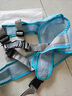 堔锐电动车儿童安全带汽车背带自行车电瓶车宝宝绑带前后通用带娃神器 夏款蓝色网格 实拍图
