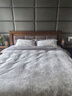 富安娜床上四件套 加厚牛奶绒防静电冬季保暖套件 双人加大被套 230*229cm 实拍图