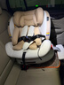 初婴贝儿童安全座椅汽车用0-4-12岁婴儿宝宝车载可坐可躺i-Size通风加热 悦享版金+通风加热+支撑腿+遮阳棚+175°躺 实拍图