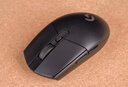 罗技（G）304 LIGHTSPEED无线鼠标 游戏鼠标 轻质便携 鼠标宏 绝地求生FPS英雄联盟吃鸡 生日礼物 黑色 实拍图
