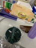 YAHLIGS干湿两用粉底液蜜粉粉饼超软海绵不吃粉粉扑化妆双面气垫粉扑 呼吸气垫粉扑圆形 1件 墨绿 OPP装（试用装） 实拍图