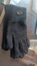 触屏手套男士冬季骑车防寒双层加厚加绒学生冬天保暖骑行骑车防冻 【内里加绒】黑色均码 豪华升级双层加厚】戴上不怕冷 实拍图