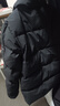 安踏（ANTA）面包羽绒服丨四防短款羽绒服男冬季立领夹克外套男士加厚保暖棉服 四防科技-基础黑7916-1 L 实拍图