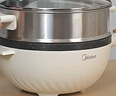 美的（Midea）电炒锅 电火锅 电蒸锅 电煮锅宿舍泡面家用多用途多功能 不沾炒菜锅3.5L电热锅 HCG2571 带蒸架 实拍图