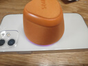 索爱（soaiy）M3蓝牙音箱磁吸无线音响浴室小钢炮户外室内迷你音箱手机支架防水便携喇叭磁吸音 霞光橙 实拍图