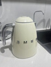SMEG/斯麦格复古电热水壶KLF04烧水壶大容量家用不锈钢恒温养生壶泡茶热牛奶自动断电保温生日新年礼物 1.7L 奶白色 实拍图