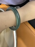 泽心雅玉玉手镯少女款冰种淡绿色玛瑙半山半水送女友送妈妈七夕情人节礼物 实拍图