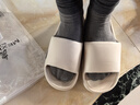稻草人拖鞋男士居家用洗澡防滑浴室内户外穿情侣厚底静音女凉拖 卡40-41 实拍图