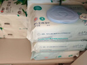 全棉时代（PurCotton）婴儿便携卫生消毒湿巾外出手口湿纸巾成人可用100%纯棉3提/18包 实拍图