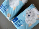 澳贝（auby）婴儿棉柔巾干湿两用宝宝专用新生儿洁面洗脸巾一次性100抽*6包 实拍图
