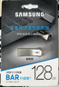 三星（SAMSUNG）128GB USB3.1 U盘 BAR 学习办公 金属高速优盘 车载U盘 读速400MB/s（Gen 1）香槟银 适用哨兵模式 实拍图