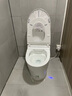 九牧（JOMOO）智能马桶家用马桶小户型智能坐便器即热烘干智能一体机智能卫浴 首创铂金除臭+零压静音S520I-S2 400坑距(390以上选择) 实拍图