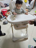 karmababy卡曼餐椅折叠可躺儿童椅子家用座椅成长坐椅 【免安装】皎玉白 实拍图