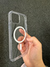 绿联 适用苹果12Pro/12手机壳 iPhone12/12Pro磁吸气囊防摔壳 镜头加高超薄6.1英寸 支持MagSafe 透明 实拍图