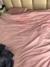 罗莱家纺100支全棉床上四件套 高档酒店风匹马棉纯棉春夏床品 礼盒装 【匹马棉】马尔萨拉 粉 100支 床单款 1.8米床 220x250cm 实拍图