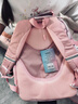 爱迪生发明家初中生书包贝儿小学生大容量女生减负双肩背包 2260-1 粉色大号 实拍图