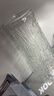 特大号玻璃花瓶桌面插花水养鲜花富贵竹高花瓶ins风客厅装饰摆件 【21高透明】大号锥桶水波纹 实拍图