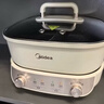 美的（Midea）火锅专用锅 电火锅鸳鸯锅电煮锅 3分06秒速沸5.5L 分体多功能锅火锅锅多用途锅HGS282813 实拍图